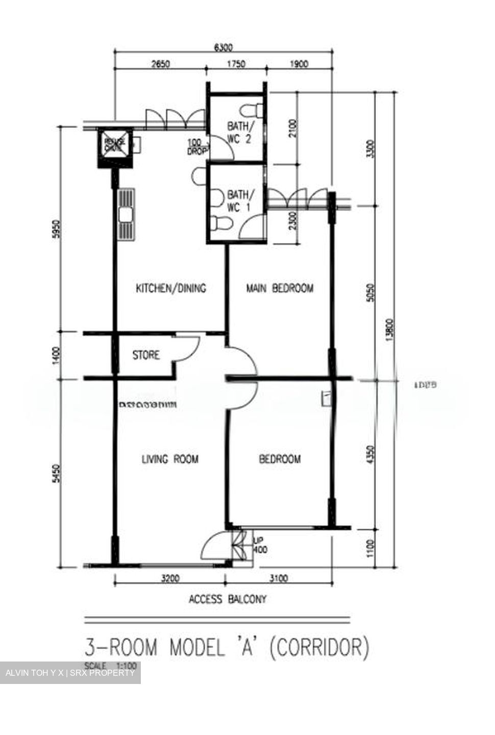 Blk 286 Ficus Vale (Yishun), HDB 3 Rooms #559803161
